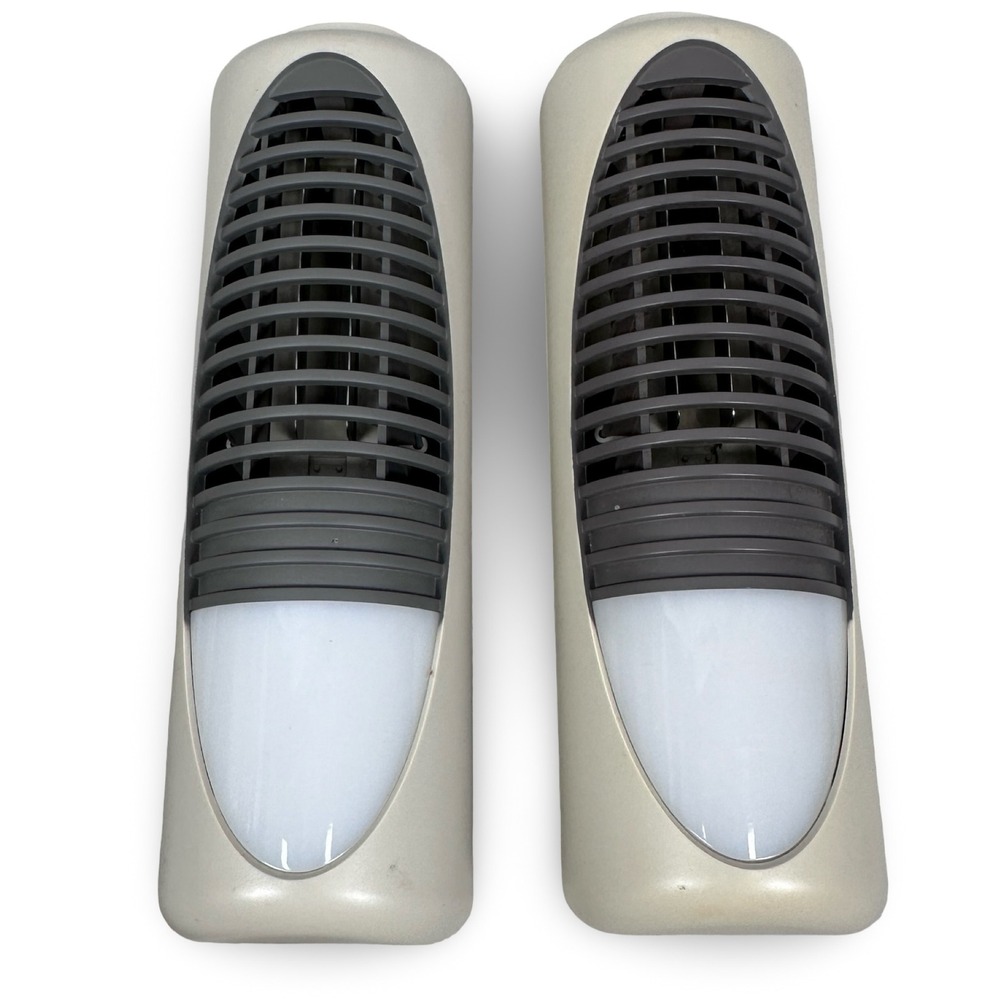 Sharper Image Ionic Breeze SI627 Electrostatic Air Cleaner Gray Set of 2 Plug-in